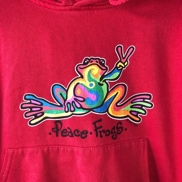 Peace Frogs Hoodie - Picture 5 of 6